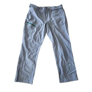 Duluth Trading Alaskan Hard Gear Pants‎ Men's 40 x 32 Blue Lightweight Packable